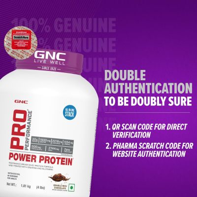 GNC: Pro Performance Power Protein Double Rich Chocolate | 4 lbs