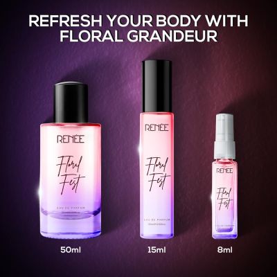 Renee Cosmetics: Floral Fest Eau De Parfum for Women, 8Ml