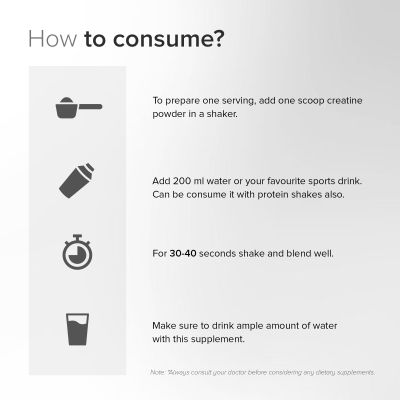 GNC: Creatine Monohydrate with Shaker Combo | 100gm | Orange | 750ml