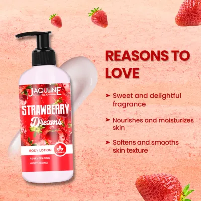 Jaquline USA: Strawberry Dreams BodyLotion 250ml