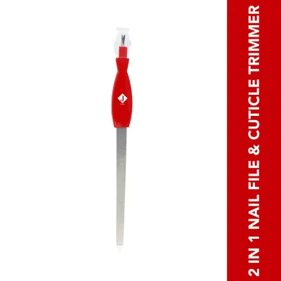 Jaquline USA: 2 in 1 Nail File & Cuticle Trimmer