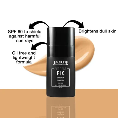 Jaquline USA: Perfect Fix Foundation 2 Beige 28ml