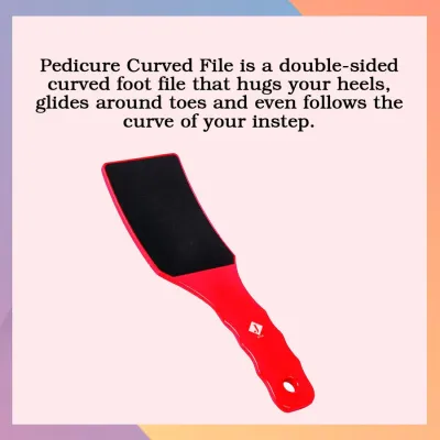 Jaquline USA: Pedicure File Curved