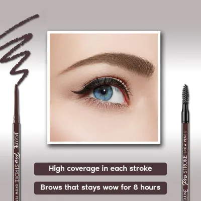 Jaquline USA: Pro Stroke Eyebrow Pencil 0.35gm Brown