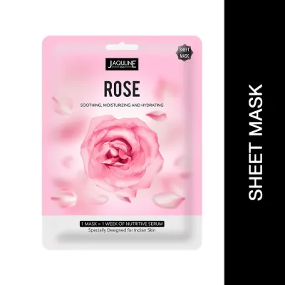 Jaquline USA: Rose Sheet Mask1N