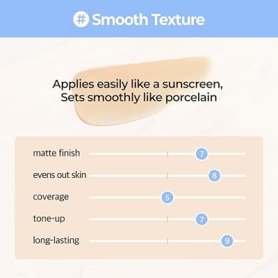 Numbuzin: No.3 Porcelain Base-Skip Tone Up Beige SPF 50+ PA ++++ (50ml)