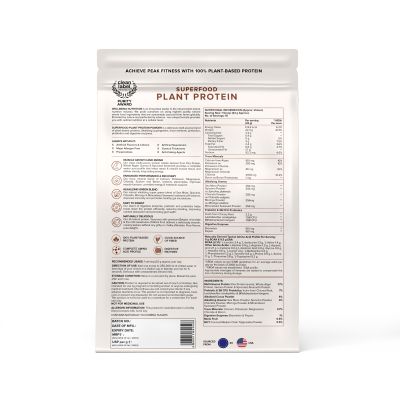 Wellbeing Nutrition: Special Offer -Superfood Plant Protein - Dark Chocolate Hazelnut - 500 gm