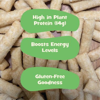 Nourish You: Organic Millet Snack - Jowar Bites( Chips ) - Onion Masala Flavour - Healthy Snacks ,  Gluten free -60gm