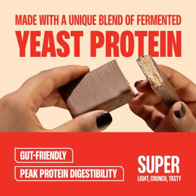 SuperYou: Assorted Protein Wafer Bars (Pack of 10)|10g Protein, 3g Fiber, No Added Sugar 400g