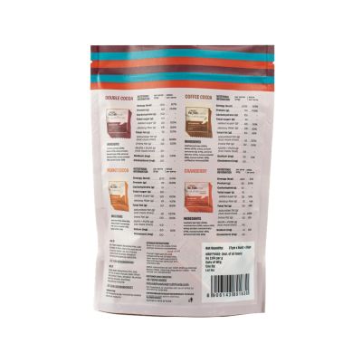 The Whole Truth: Mini Protein Bars The Chocolate Party (4 Double Cocoa Mini Bars, 4 Coffee Cocoa Mini Bars) Pack of 8(8 x 27g)