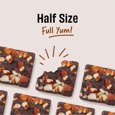 The Whole Truth: Mini Protein Bars - Coffee Cocoa- Pack of 8-8 x 27g - No Added Sugar - All Natural