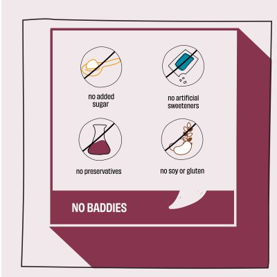 The Whole Truth: Mini Protein Bars - Double Cocoa- Pack of 8 - 8 x 27g - No Added Sugar - All Natural