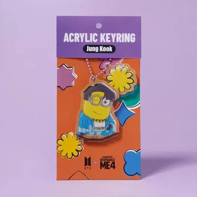 Cokodive: Bts - Bts X Dm4 Official Md Acrylic Keyringjung Kook