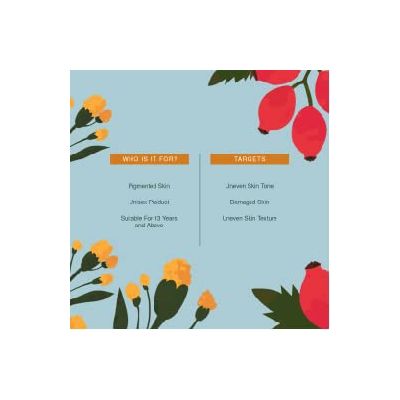 Juicy Chemistry: Facial Oil 30ml - Helichrysum & Rosehip Blend, 100% Pure & Vegan, Natural Moisturizer for Pigmentation, Dull Skin, and Lymphatic Drainage, Pre-Makeup Oil, Gua Sha Face Massage Oil