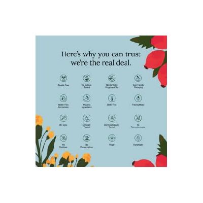 Juicy Chemistry: Facial Oil 30ml - Helichrysum & Rosehip Blend, 100% Pure & Vegan, Natural Moisturizer for Pigmentation, Dull Skin, and Lymphatic Drainage, Pre-Makeup Oil, Gua Sha Face Massage Oil