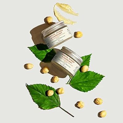 Juicy Chemistry: Kokum, Myrhh & Hazelnut Hand & Foot Cream, 25 g | Organic Hand & Foot Cream for Moisturising Dry Skin & Repairing Cracked Heels | Ecocert Certified Organic for Men & Women | Cruelty-free & 100% Veg