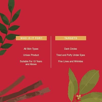 Juicy Chemistry: Under Eye Serum for Dark Circles & Fine Lines, 7ml, Certified Natural Caffeine Rich Revitalising Undereye Serum with Yerba Mate & Licorice, Night Serum for Eyes for All Skin Types