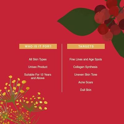 Juicy Chemistry: Regenerating Serum, 30 ml, for Anti-Ageing and Mature Skin - Certified Natural Face Serum with Mountain Pepperberry & Sea Fennel, Fights Skin Aging, For Youthful Skin