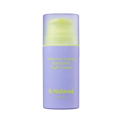 By Wishtrend: Vitamin A-mazing Bakuchiol Night Cream By Wishtrend: Vitamin A-mazing Bakuchiol Night Cream