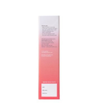 Earth Rhythm: Lip Masque Beetroot Extract Pomegranate Flower - 10gm