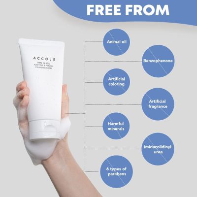 Accoje: Vital in Jeju Purifying & Peeling Cleansing Foam - 150ml