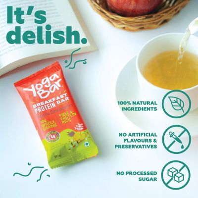 YogaBar: Variety Pack Breakfast Bars - 300gm (Pack of 6)