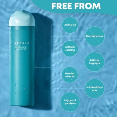 Accoje: Hydrating Aqua Lotion - 130ml