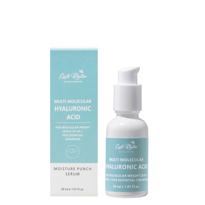 Earth Rhythm: Moisture Punch Multi-Molecular Hyaluronic Acid Serum - 30gm