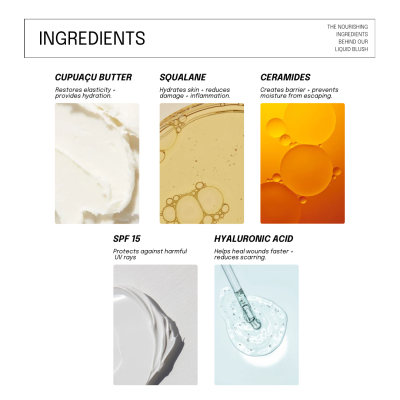 Diam Beauty: Cheeky Affair Liquid blush, Plum Perfection