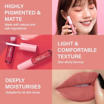 Pinkflash: L01 Melting Matte Lipcream-N03# Best Day