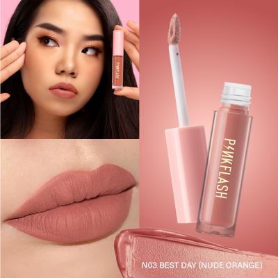 Pinkflash: L01 Melting Matte Lipcream-N03# Best Day
