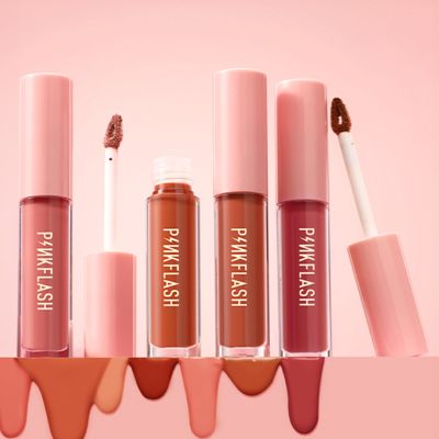 Pinkflash: L01 Melting Matte Lipcream-N05# Cookies