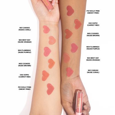 Pinkflash: L01 Melting Matte Lipcream-P01# Dolly Pink