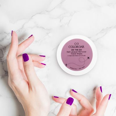 Colorbar: On The Go Nail Lacquer Remover Wipes Rainbow Bouquet - 007