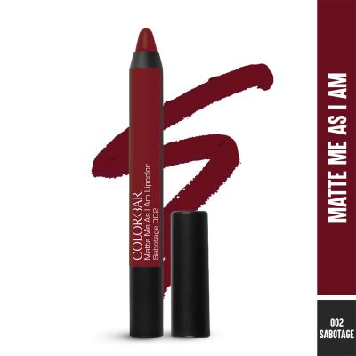 Colorbar: Matte Me As I Am Lipcolor - 002 Sabotage