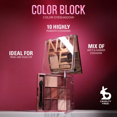 L.A. Colors: L.A. Colors Color Block 10 Color Eyeshadow Palette