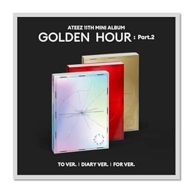 Cokodive: ATEEZ - GOLDEN HOUR : PART.2 11TH MINI ALBUM PHOTOBOOK SET