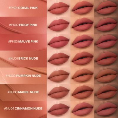 Focallure: Lasting Matte Lipstick-NU02 Pumpkin Nude