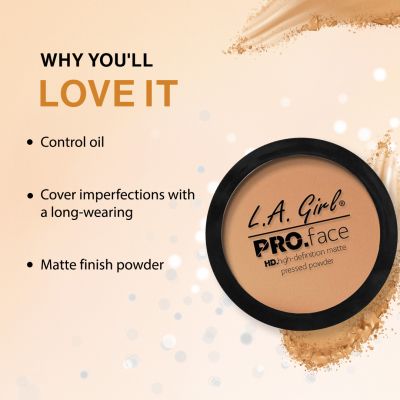 L.A.Girl: Hd Pro Face Pressed Powder Warm Honey