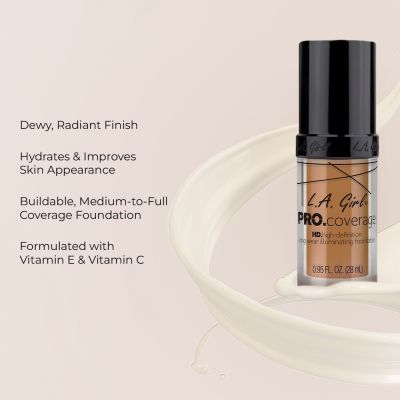 L.A.Girl: Pro coverage Hd Foundation Tan