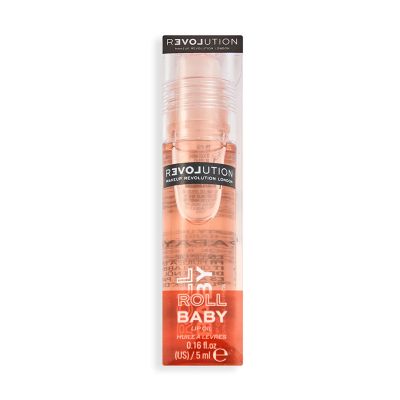Makeup Revolution: Relove Roll Baby Lip Oil Papaya