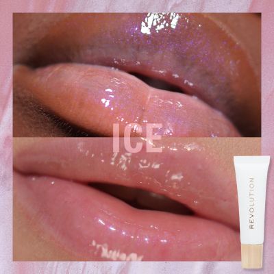 Makeup Revolution: Juicy Peptide Lip Balm Clear Ice