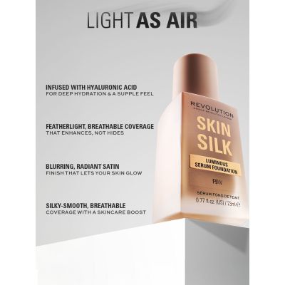 Makeup Revolution: Skin Silk Serum Foundation F9 W