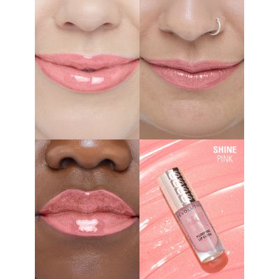 Makeup Revolution: Pout Bomb Shimmer Gloss Shine Pink