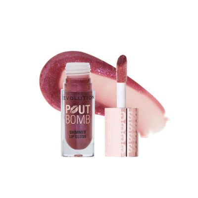 Makeup Revolution: Pout Bomb Shimmer Gloss Berry Lustre