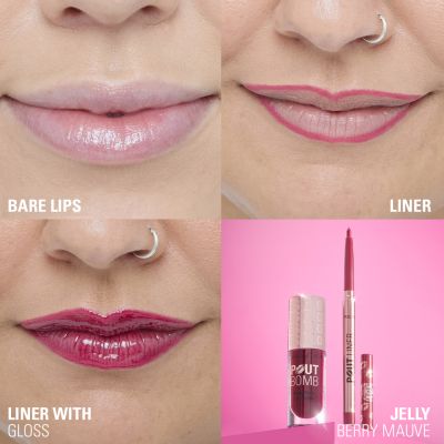 Makeup Revolution: Pout Bomb Plumping Lip Liner Jelly Berry Mauve