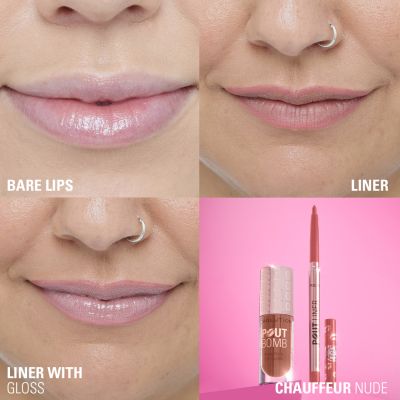 Makeup Revolution: Pout Bomb Plumping Lip Liner Chauffeur Nude