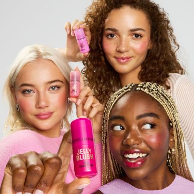 Makeup Revolution: Jelly Blush Stick Lip and Cheek Stain Cherry Red
