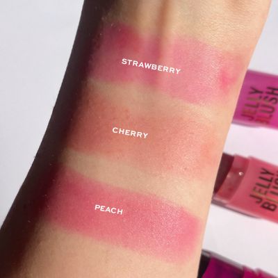 Makeup Revolution: Jelly Blush Stick Lip and Cheek Stain Peach Orange
