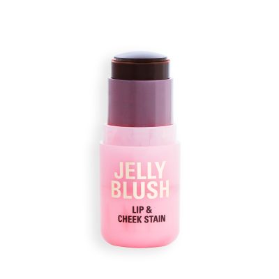 Makeup Revolution: Jelly Blush Stick Lip and Cheek Stain Peach Orange